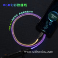 OEM Multi-color braided data line Super Fast Charging